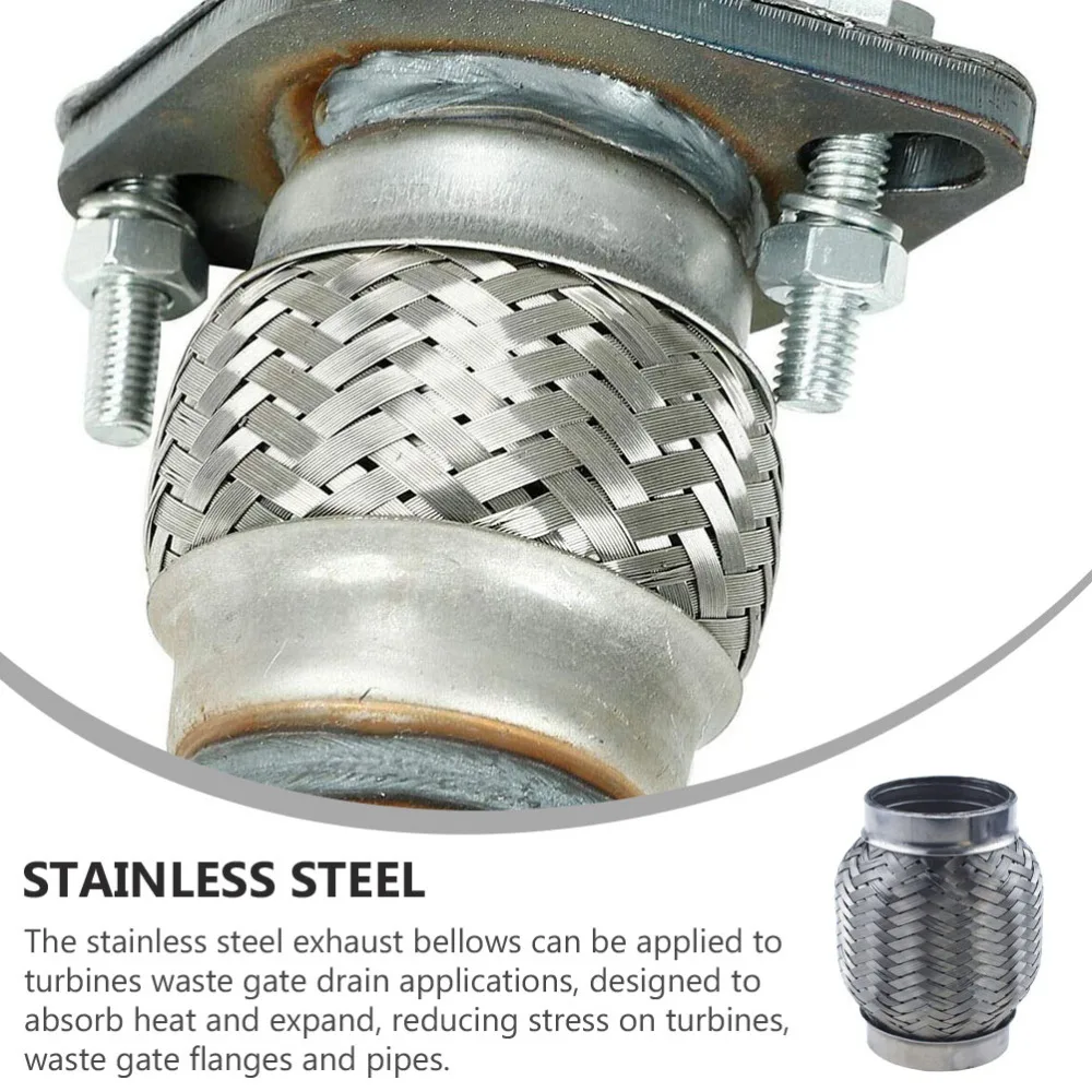 

Heavy Duty Stainless Steel Exhaust Flex Pipe Exhaust Bellows Exhaust Tube