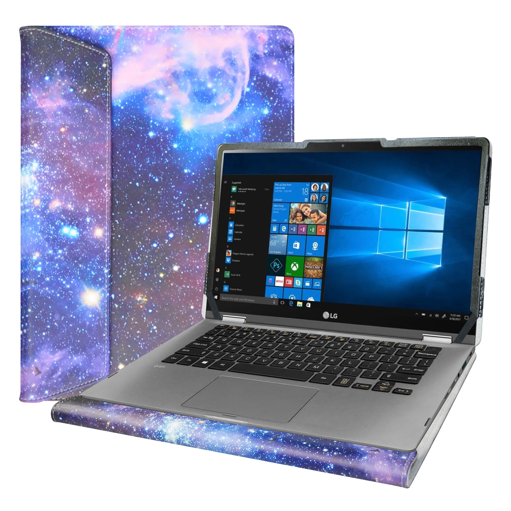 Чехол Alapmk для ноутбука 14 дюймов LG Gram 14 дюймов, чехол 2-в-1 серии 14T990 [не подходит для LG Gram 14, 14Z970, 14Z980, 14Z990]