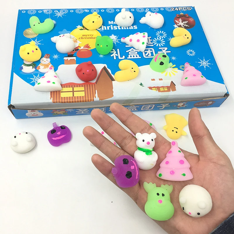 Забавные Мини сжимаемые игрушки Мягкие силиконовые ручные животные милые куклы