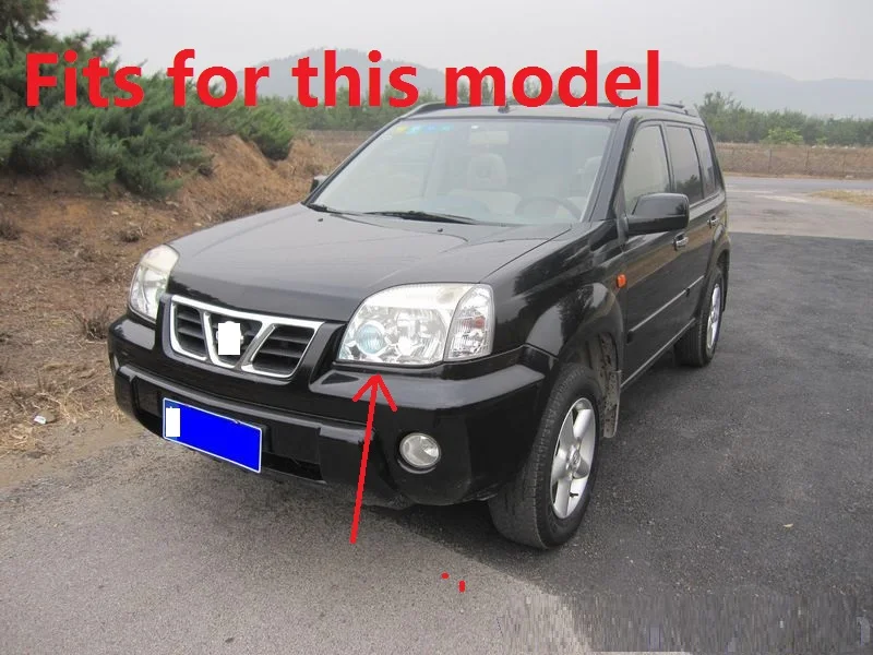 Передний галогенный светильник CAPQX для Nissan X Trail T30 2001 2002 2003 2004 2005 2006 2007 налобный