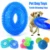 Игрушки для собак, устойчивые к укусам, скрипучий звук, игрушка с шипами, для чистки зубов, ТПР, жевательные игрушки для собак, Интерактивная Дрессировка - изображение