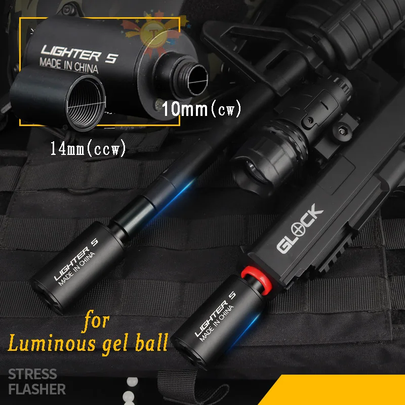 gel blaster water toy gun Luminous laser Lighter Green Tracer Unit Light Designed enhanced charging