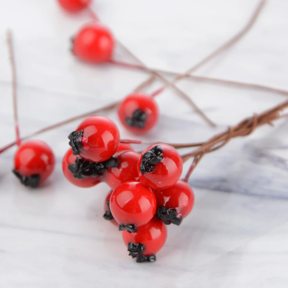 Искусственный черника экстракт граната тычинки для скрапбукинга с цветочным