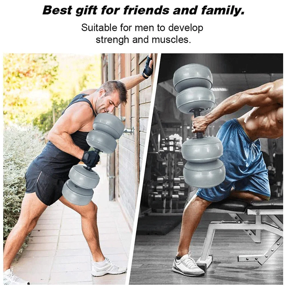 

Adjustable Weight Dumbbells Set, Portable and Soft Hand Arm Training Equipment for Men and Women Home Fitness Exercise