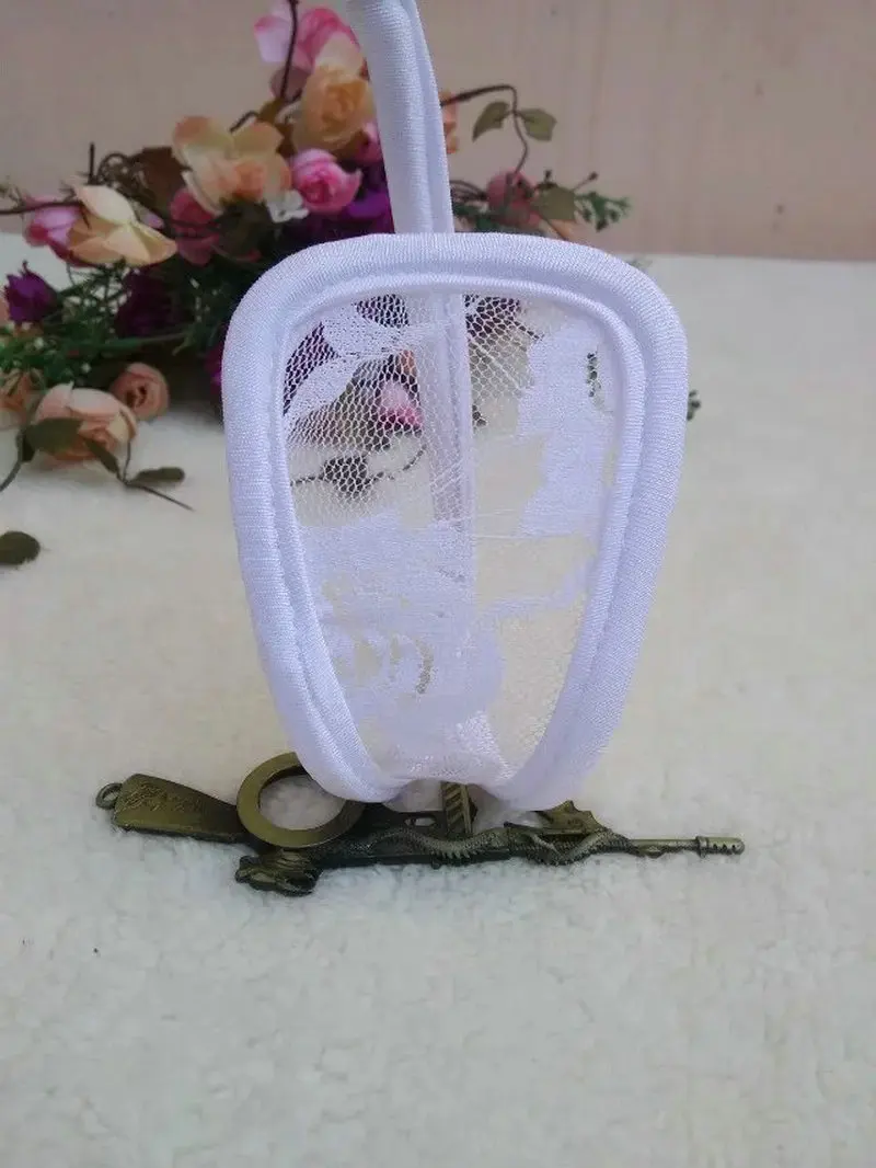 Горячая новинка сексуальные женские кружевные стринги с цветочным кружевом