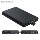 Hi-Fi усилитель для наушников prosor, со встроенным внешним аккумулятором, 3,5 мм, AUX, портативный усилитель, 16-300, для Мобильный телефон и ноутбуков