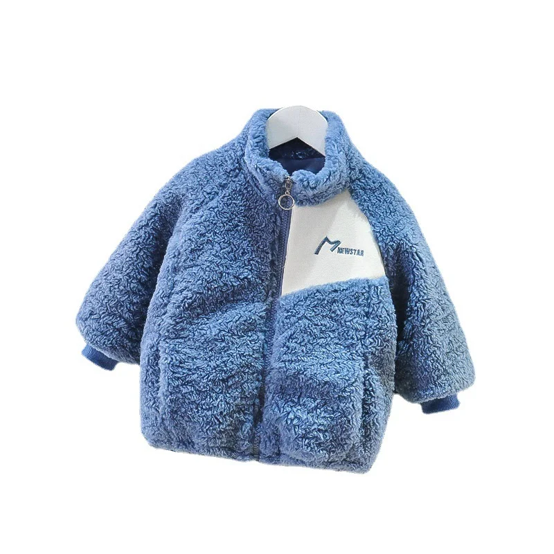 

New Winter Children Cotton Tops Baby Girl Clothes Boys Thick Warm Jacket Autumn Toddler Costume Infant Clothing Kids Trendy Coat