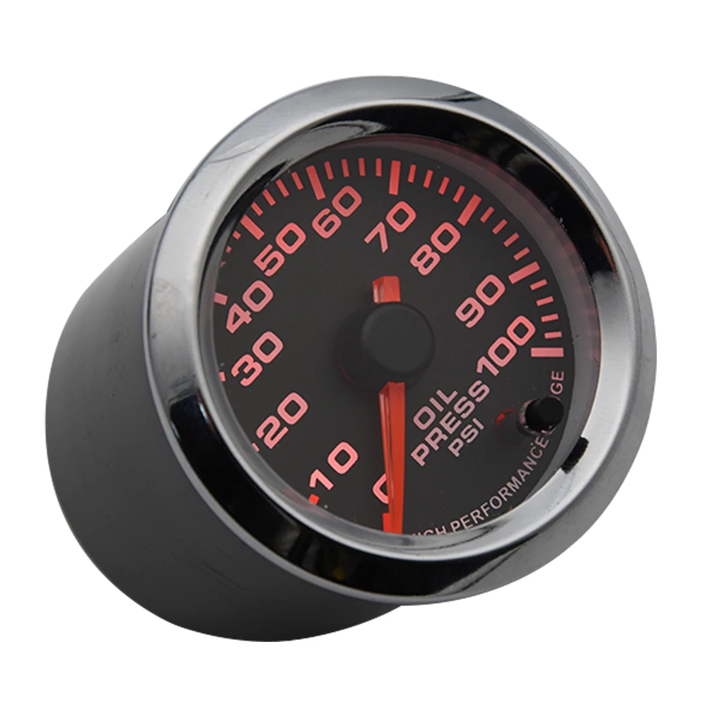 52MM Gauge PSI Oil Pressure with Sensors 7 Color Display Backlight LED 2 Inch 0-100 Press for Car Truck | Автомобили и мотоциклы