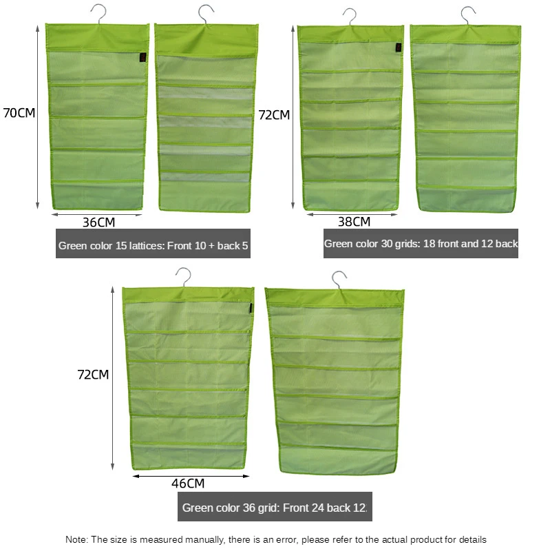 

Wardrobe Storage Bag Foldable Hanging Organizer Underware Bra Socks Multi Pockets Bag Oxford Fabric Hang Storage Organizer Bag