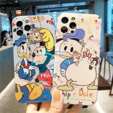 Disney Mickey Mouse for IPhone 7/8P/X/XR/XS/XSMAX/11/12Pro/12mini Blu-ray Flash Diamond Anti-drop Personalized Phone Case