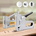 Многофункциональный инструмент 1008F, пистолет для удаления гвоздей, сверхмощный 3 в 1, ручной степлер для мебели с рамкой со скобами и пистолетом для деревообработки