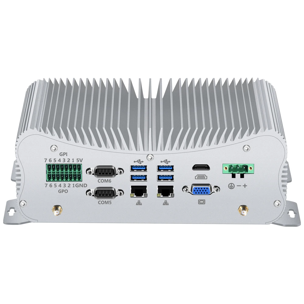 Мини ПК Intel Core i5 7267U Windows IoT Linux DDR4 RS232/422/485 дуальный Ethernet GPIO PS/2 HDMI VGA 6 * USB Wi-Fi 4 аппарат
