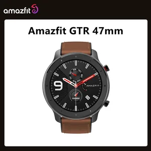 Global version amazfit gtr 47mm smart watch 5atm new waterproof smart watch long battery music control for android ios phones 1 Item image