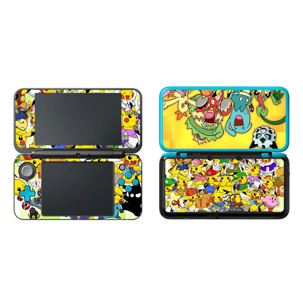 Виниловый чехол Pokemon Go Pikachu наклейка на кожу новый 2DS LL XL для Nintendo 2DSLL виниловый