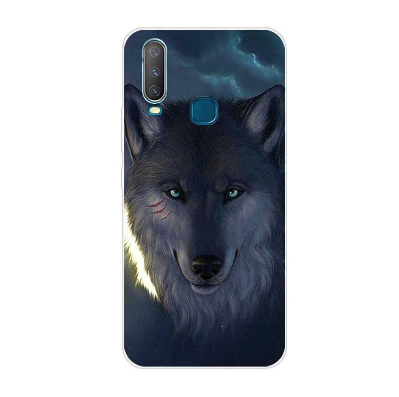 6,35 ''для Vivo Y17 Y15 Y 12 y 3 чехол мягкий TPU телефон крышка для Vivo Y 17 Y 15 Y 12 y 3 задняя крышка чехол силиконовый Coque Cool Funda