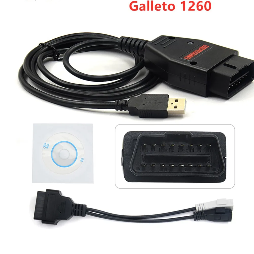 

New Galleto 1260 EOBD2 Diagnostic Interface Galletto 1260 Interface EOBD Tuning Tools ECU Flasher