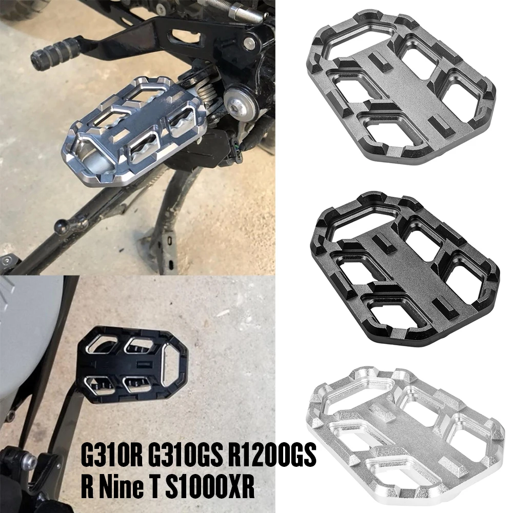 Для BMW F750GS F850GS G310GS R1200GS S1000XR R Nine T скремблер nine Urban/GS 2013 2019 широкие подножки педали