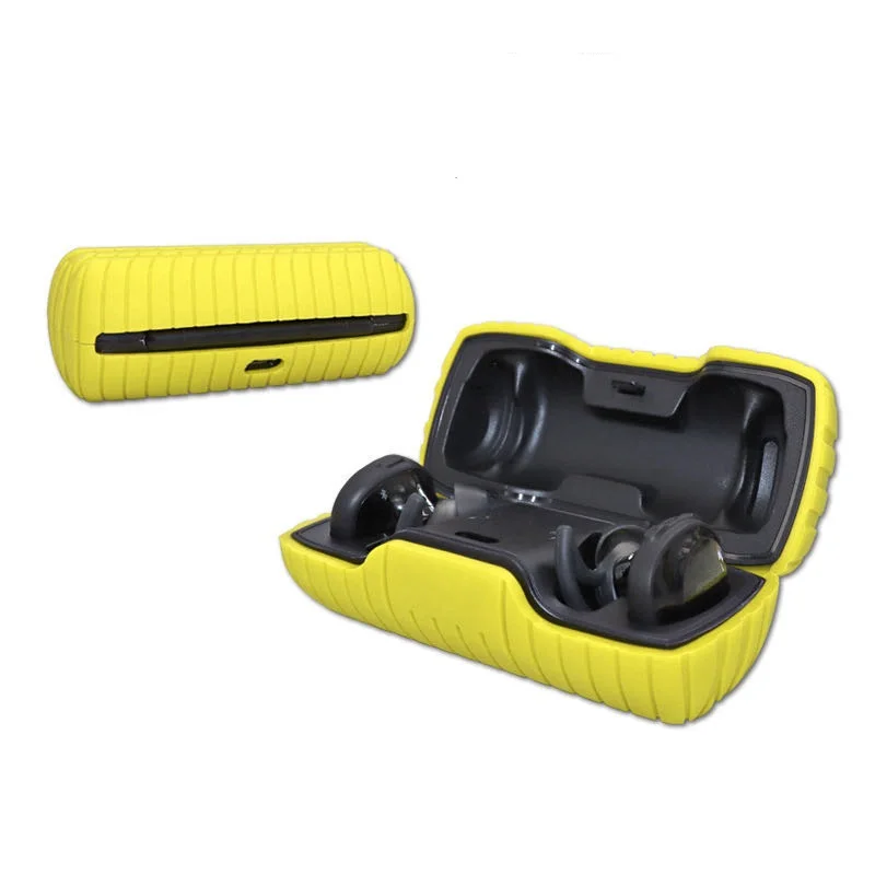 2020 Silicone Wireless Bluetooth Earphones Protective Cover Shell for bose soundsport Anti-fall Earphone Case | Электроника