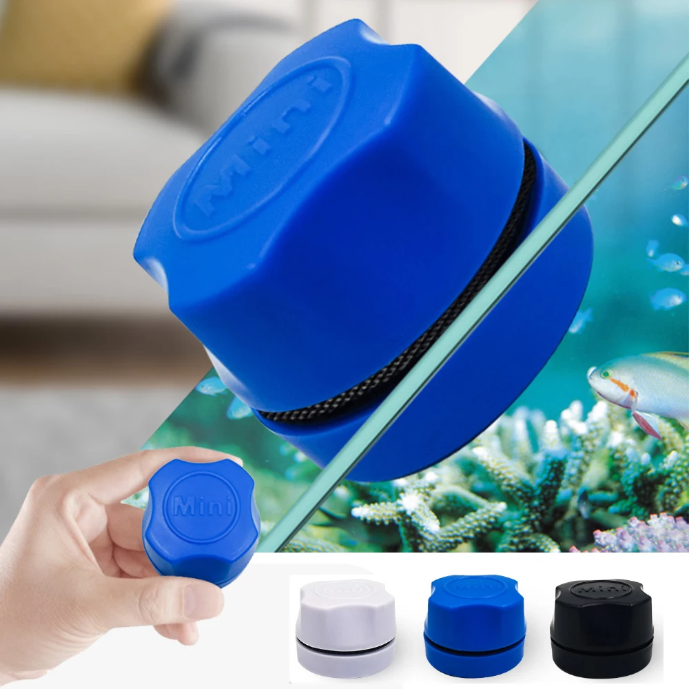 Магнитная Щетка для аквариума скребок очистки стекол и водорослей