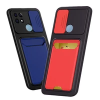camera lens protection phone case for oppo realme 8 v13 q3i c21y c20 reno6 f19 pro plus pocket cover card holder wallet case