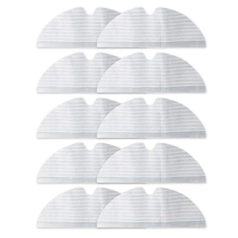 50 Suitable for Xiaomi Roborock S6 T6 S5 Robot Vacuum Cleaner Cloth Pad Disposable Mop Sweeping Accessories | Бытовая техника
