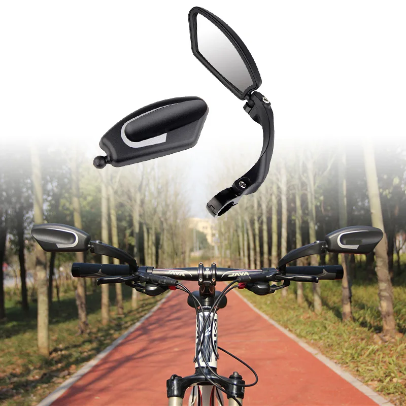 Универсальное велосипедное зеркало складное на руль из нержавеющей стали
