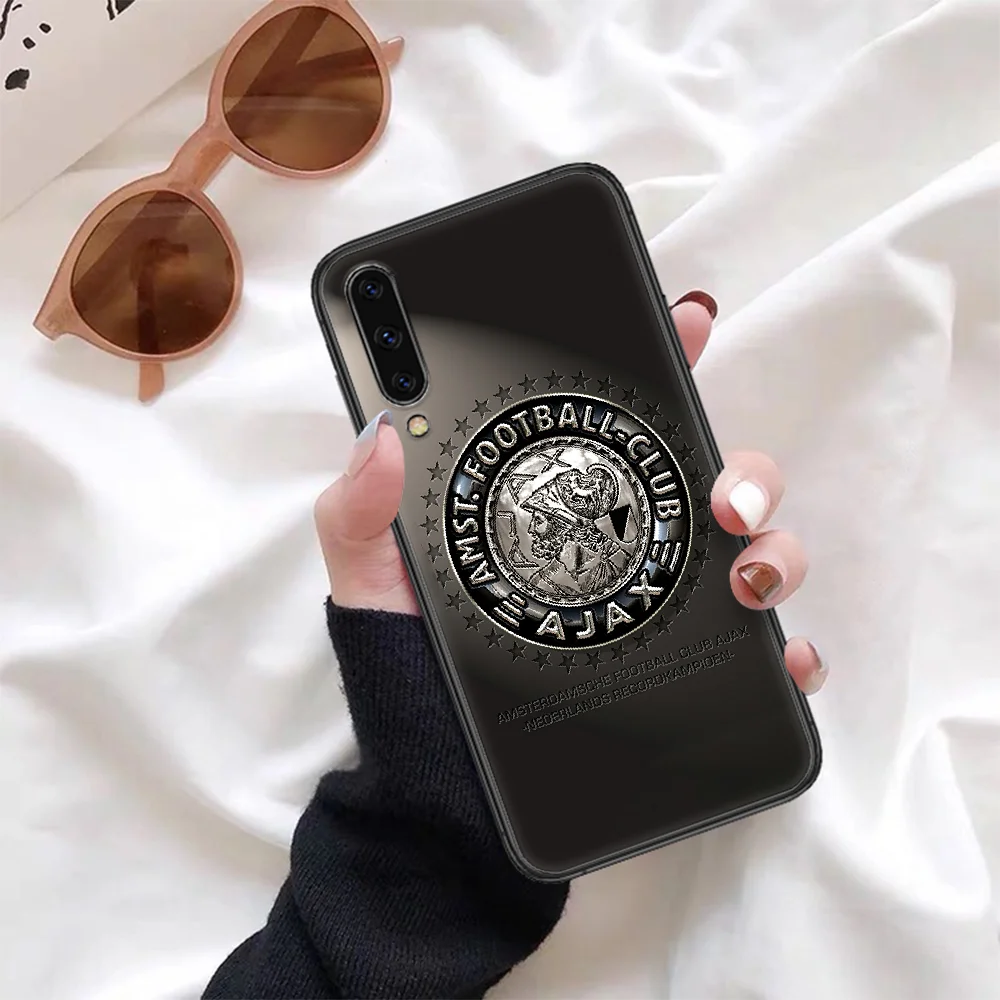 

Ajax Team Phone Case For Samsung Galaxy A 3 5 7 8 10 20 20E 21S 30 30S 40 50 51 70 71 black Hoesjes 3D Funda Soft Cell Fashion