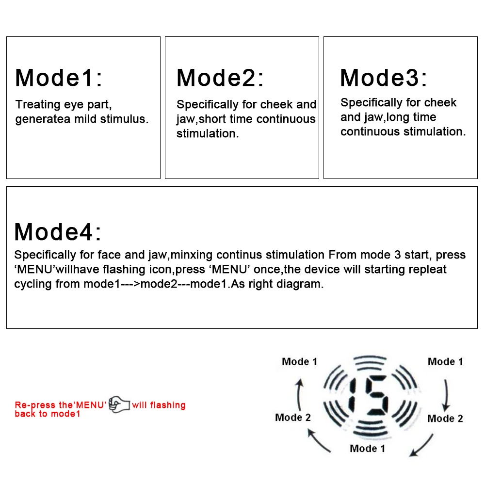 

Slimming Face Pulse Massager Electrotherapy Jaw Exerciser EMS Facial Body Muscle Stimulator Electrode Face Cheek Stiker XA22U
