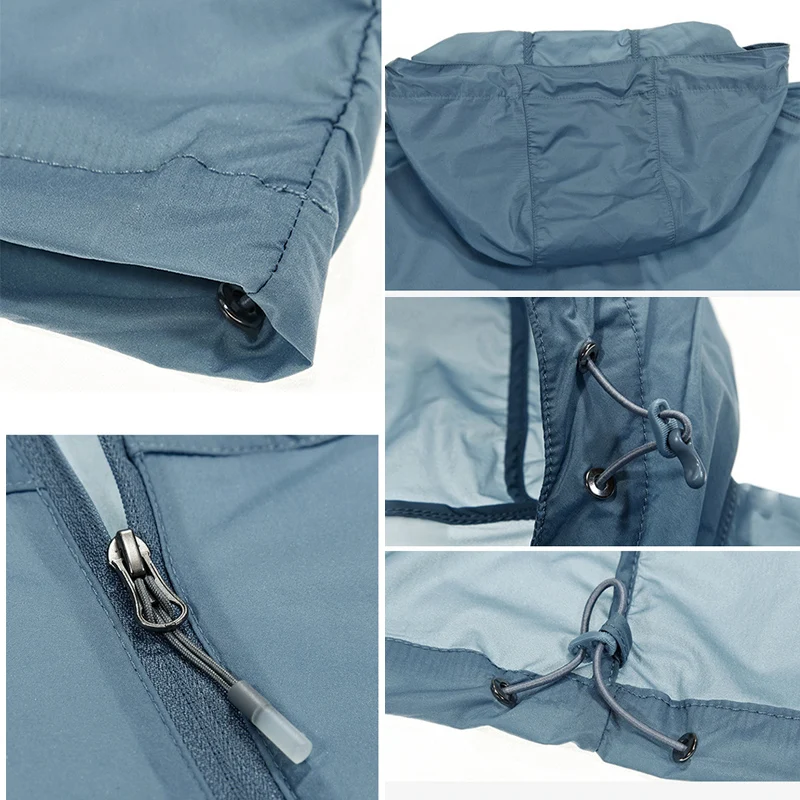 Солнцезащитная куртка Нэнси Тино унисекс летняя ветровка для активного отдыха