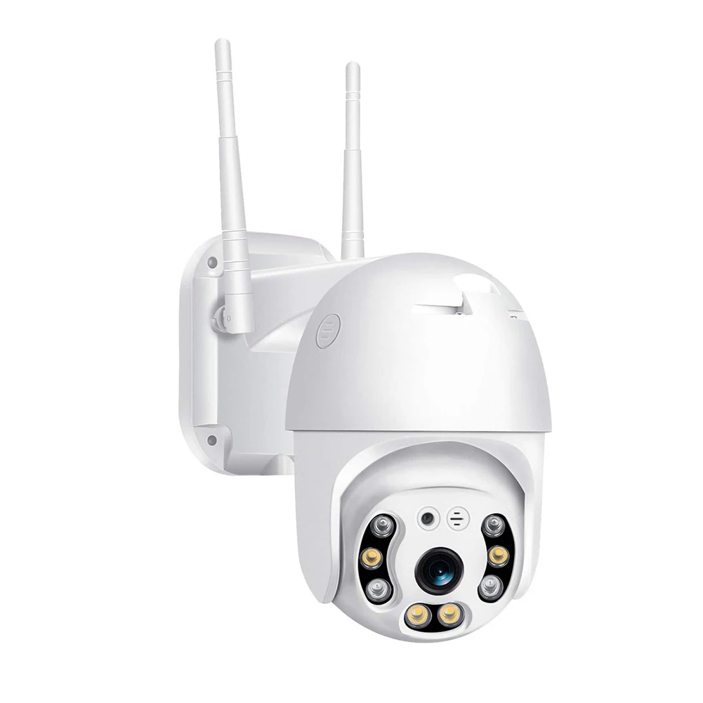 

Инфракрасная камера видеонаблюдения SW10 Tuya, поворотная уличная Wi-Fi камера с функцией ночного видения, PTZ, 2 канала, 3 Мп