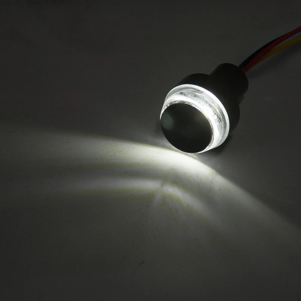 2x Светодиодный светильник поворотного сигнала на руль мотоцикла универсальный