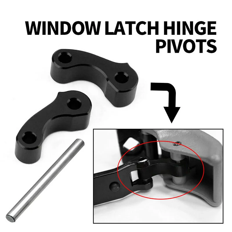 

2Pcs Window Latch Hinge Pivots For 95-04 Toyota Tacoma 00-06 Toyota Tundra