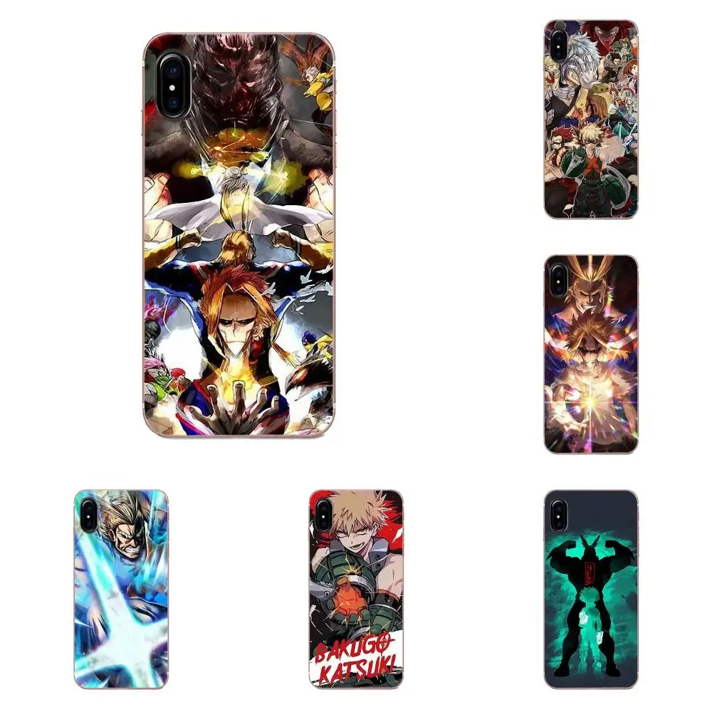My Hero academic аниме Мягкий ТПУ протектор экрана для Huawei Honor Mate Nova 2 6A 7A 7C 8C 8S 10 10i Y5 Y9 Lite P