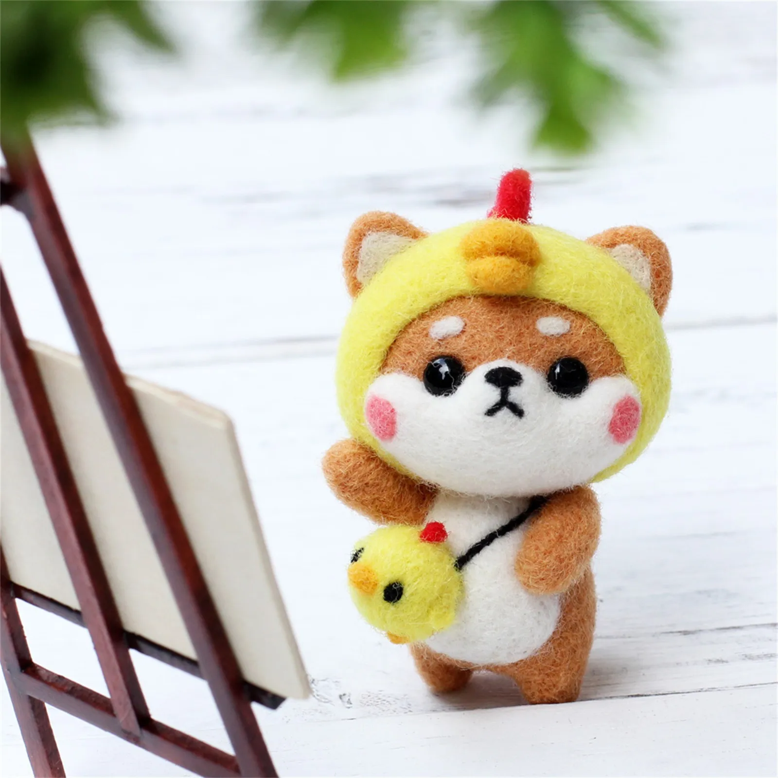 Симпатичная собака креативная игрушка для домашних животных ручной работы кукла