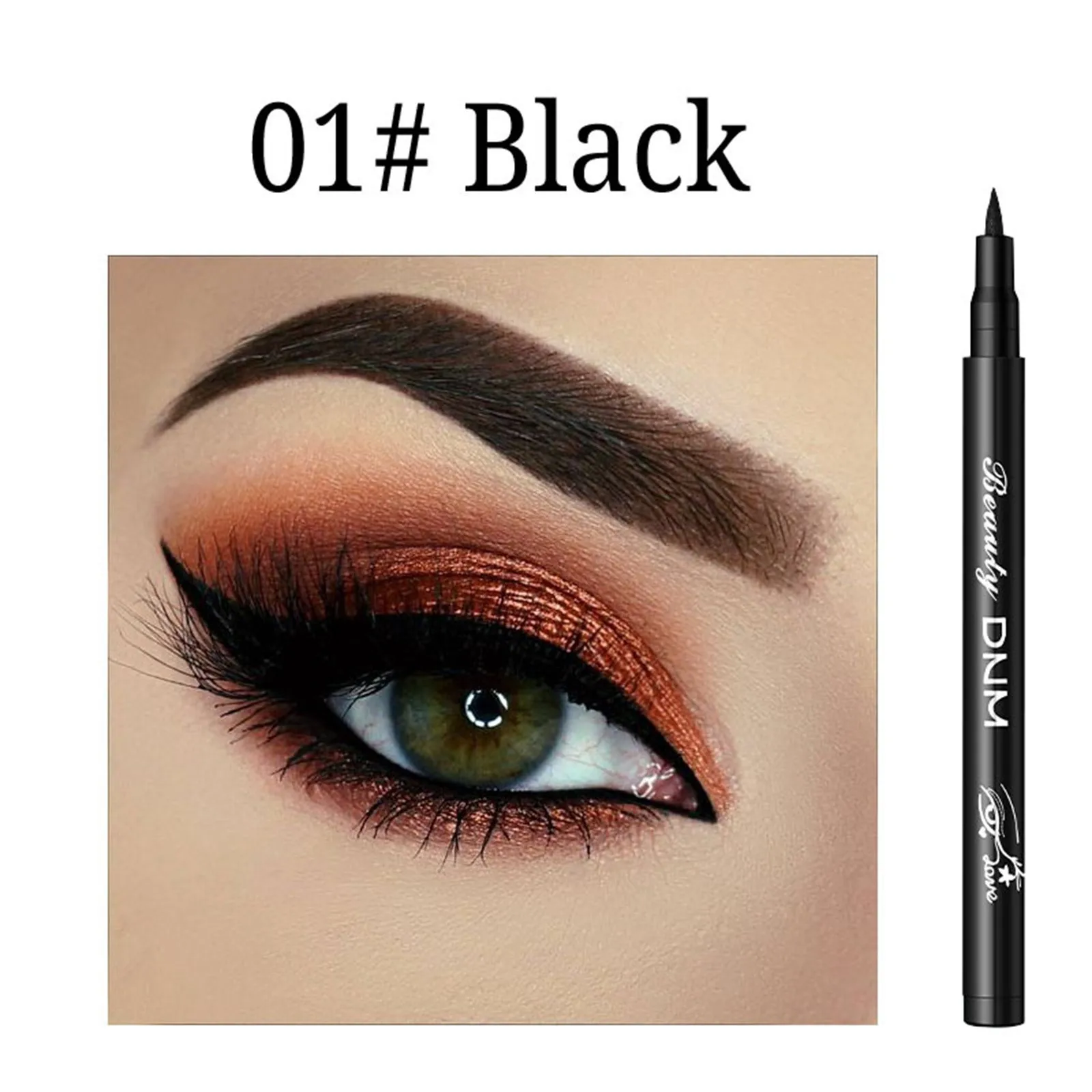 

DNM Matte Color Eyeliner 12 Colors Of Natural Long Lasting Waterproof 0.8ml Matte Liquid Eyeliner Pen Colored Eyeliner Pencil