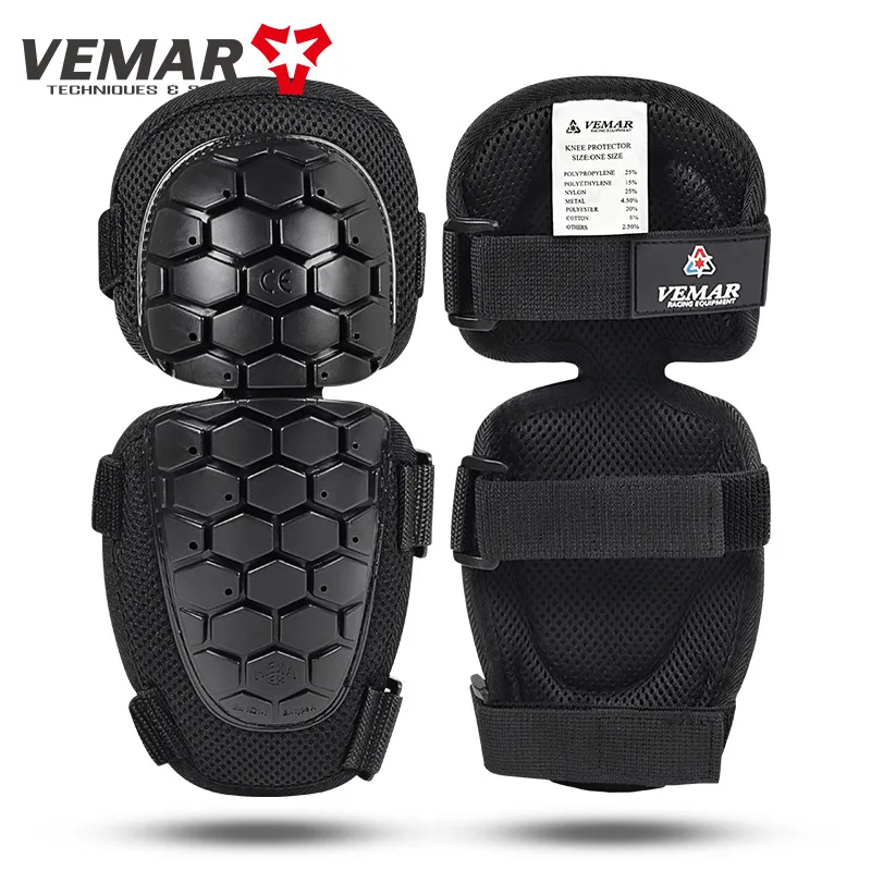 

VEMAR Motorcycle Protective Knee Pads Cycling Elbow Protector Motocross Racing Guards MTB BMX Brace Support Moto MX ATV