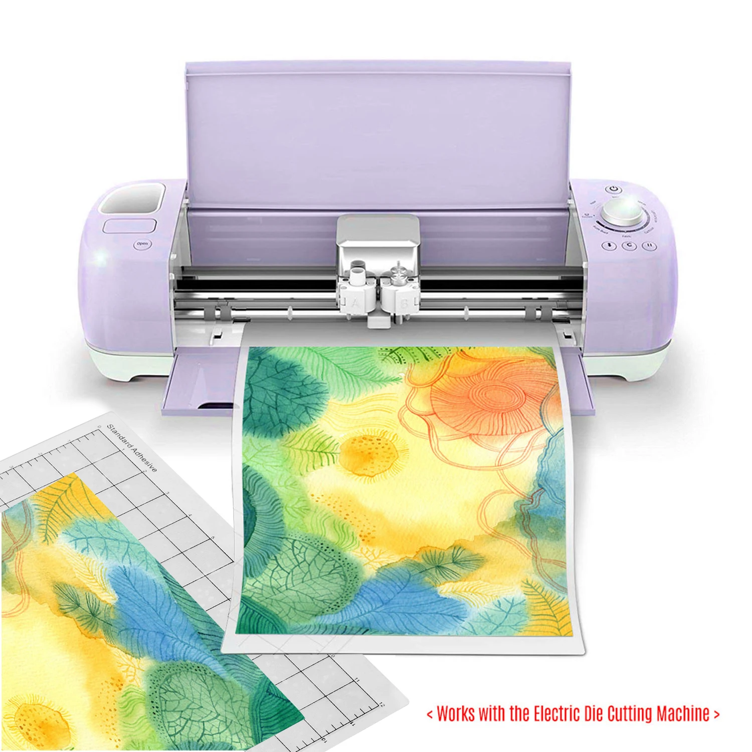 1/3/5/10PCS Replacement Cutting Mat Transparent Adhesive Cricut with Measuring Grid 12X12-Inch for Silhouette Cameo | Канцтовары для
