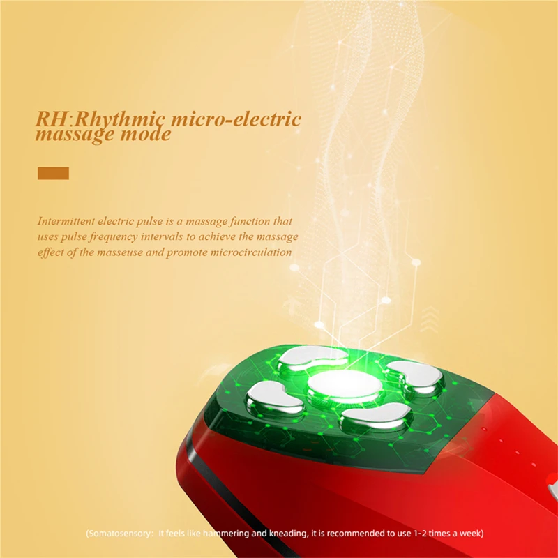 

Light Therapy Facial Massager LED Photon Skin Rejuvenation Face Massage Beauty Tool RF Anti Ageing Tightening Wrinkle Remover 31