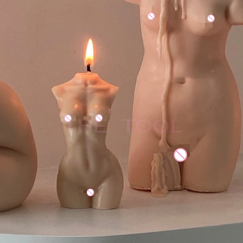 Форма женского тела форма для свечей женская туловища воска формы свечи | Дом и