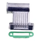 Автомобиль с дистанционным управлением 02031, 1 комплект, нитро двигатель в масштабе 110, Exhuast соединение коллектора HSP, высокоскоростные детали