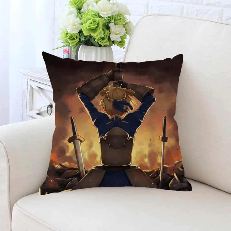 Подушечка Custom Fate zero с декоративной наволочкой на молнии со стороны 35x35 см, 40x40 см, 45x45 см, 60x60 см. Больше размеров на.
