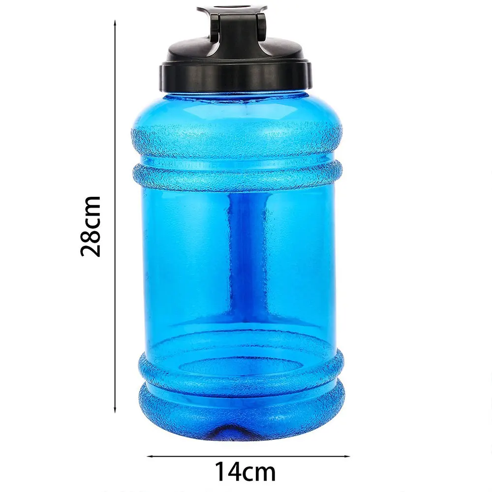 Sport Kettle with Cap Outdoor Workout Water Bottle 2.2L PETG New Durability Practicality Gym Kitchen Accessories Training Tool | Спорт и