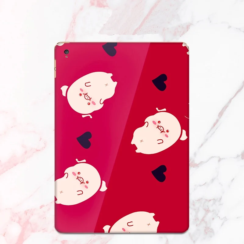 Наклейка на заднюю панель планшета с полным покрытием красочная кожа простой