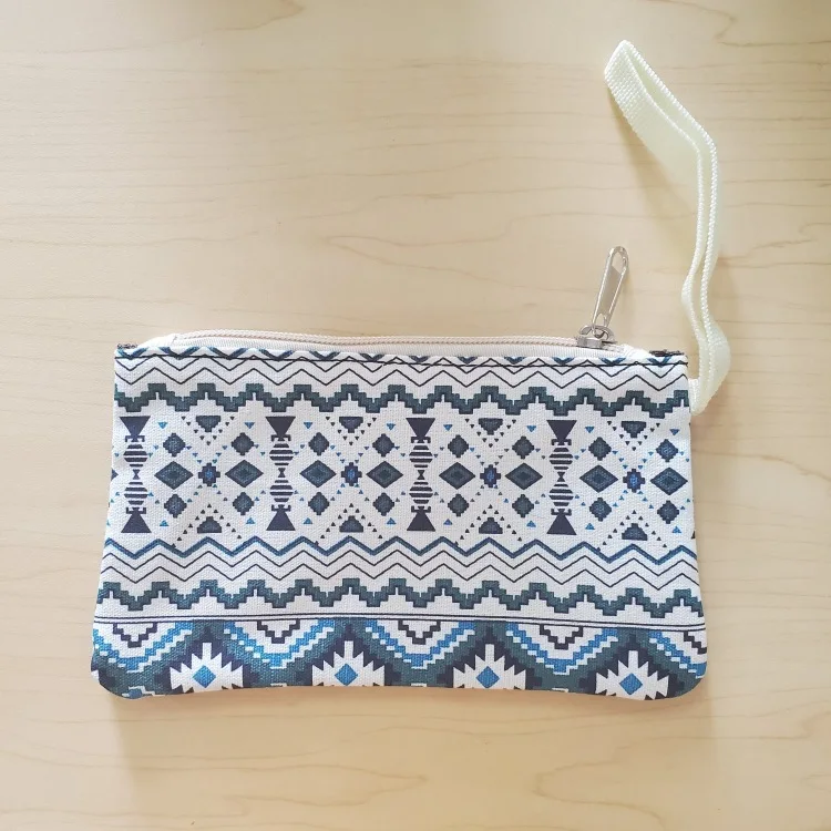 

Винтажный Классический холщовый Кошелек для монет для женщин и мужчин, кошелек на молнии, маленькая сумочка для карандашей, чехол, держател...