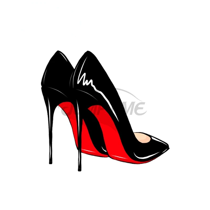 Креативные автомобильные наклейки и для привлекательных Louboutins забавное