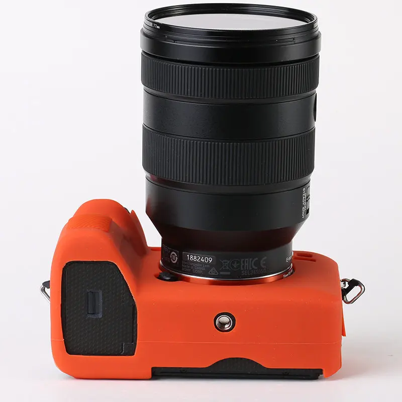 Силиконовая кожа брони чехол корпус протектор для sony A7 III/A7R III/A7M3 A7RM3/A9 ILCE-9/A7R IV A7RM4 камеры только