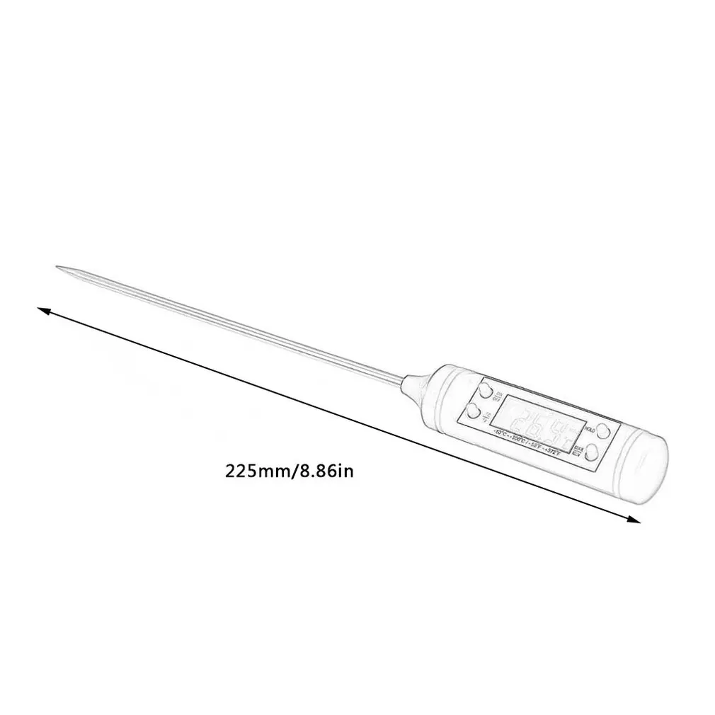 

Daily Necessities Home Kitchen Oil Temperature Meter Barbecue Baking Temperature Electronic Food Needle Thermometer