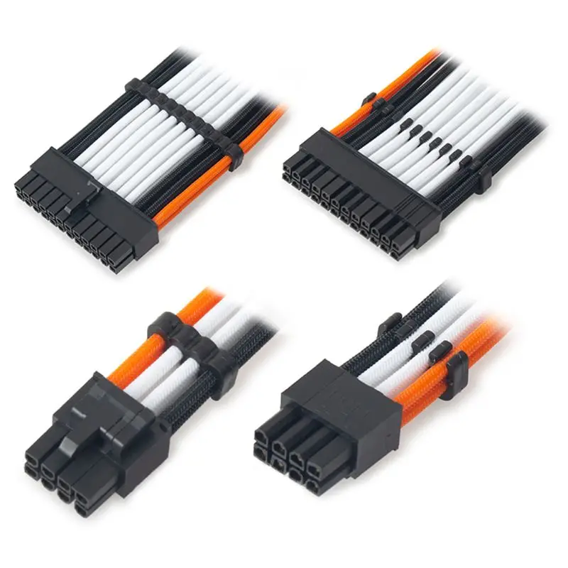 

2021 New 16Pcs/Set PP Cable Comb/Clamp/Clip/Organizer/Dresser for 2.5-3.2mm PC Power Cables Wiring 4/6/8/24 Pin Computer Cable