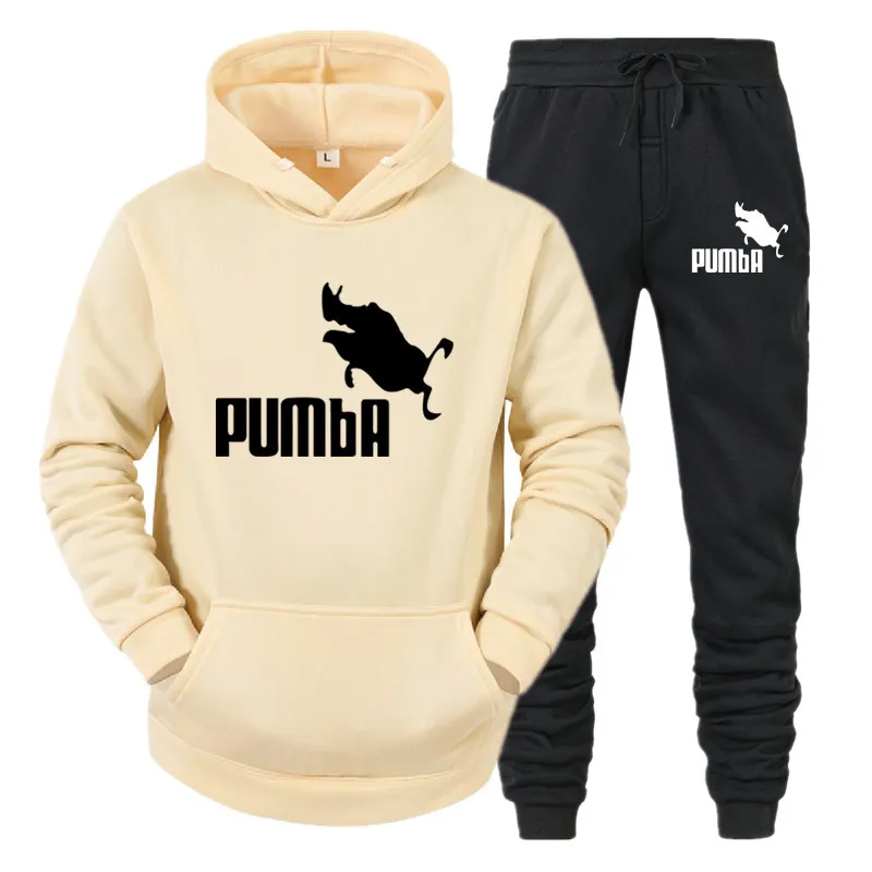 

2021 Two Piece Tracksuits Casual Running Hoodies For Women Set Sweatshirt + Sweatpants 2 Piece Set Tracksuit Men Women Tracksuit