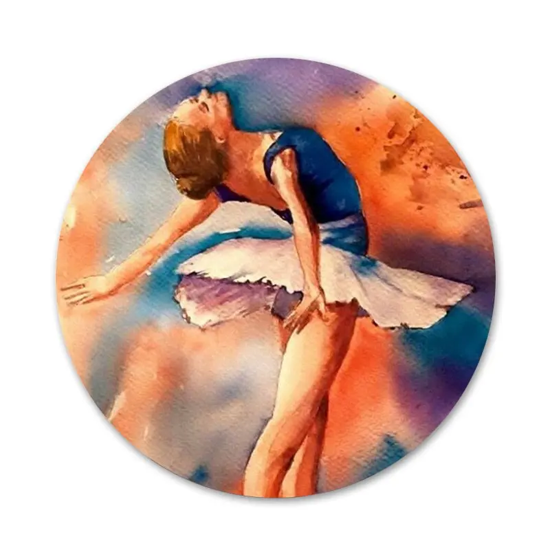 Значки для балеток значки декоративные Броши Металлические украшение рюкзака |